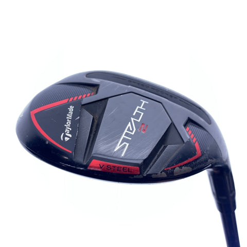 Used TaylorMade Stealth 2 4 Hybrid / 22 Degrees / Regular Flex