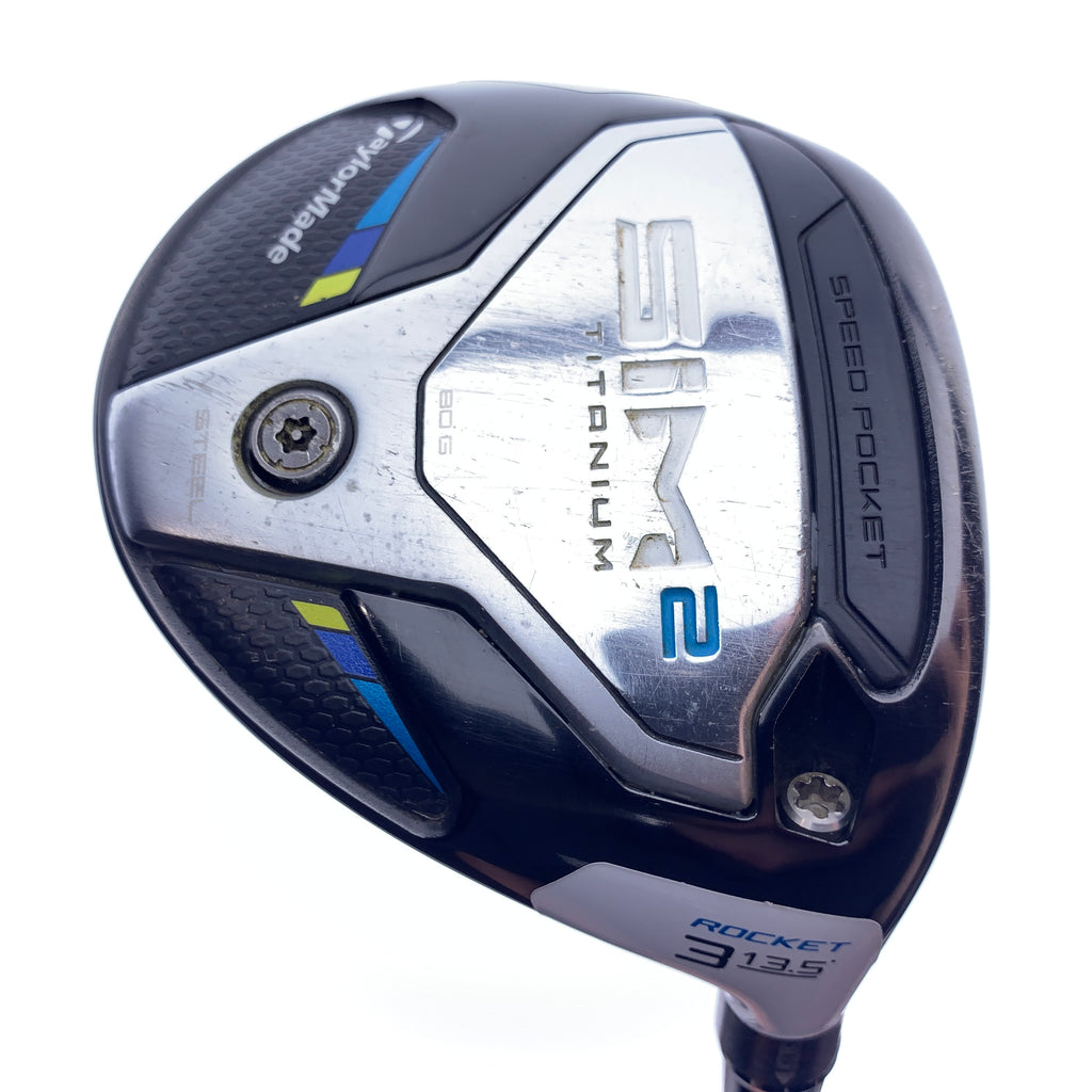 Used TaylorMade Sim2 Titanium 3 Fairway Wood / 13.5 Degrees / Regular Flex