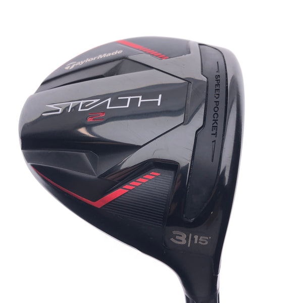 Used TaylorMade Stealth 2 3 Fairway Wood / 15 Degrees / A Flex