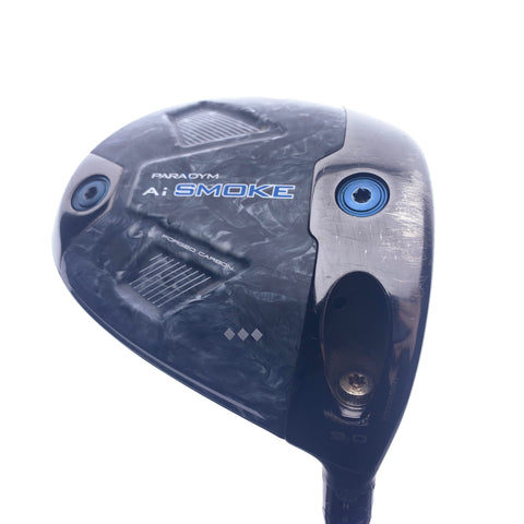 Used Callaway Paradym Ai Smoke Triple Diamond Driver / 9.0 Degrees / X-Stiff Fl