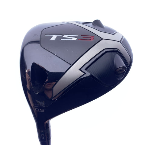 Used Titleist TS3 Driver / 9.5 Degrees / X-Stiff Flex / Left-Handed