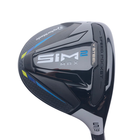 Used TaylorMade Sim2 Max 5 Fairway Wood / 18 Degrees / Stiff Flex