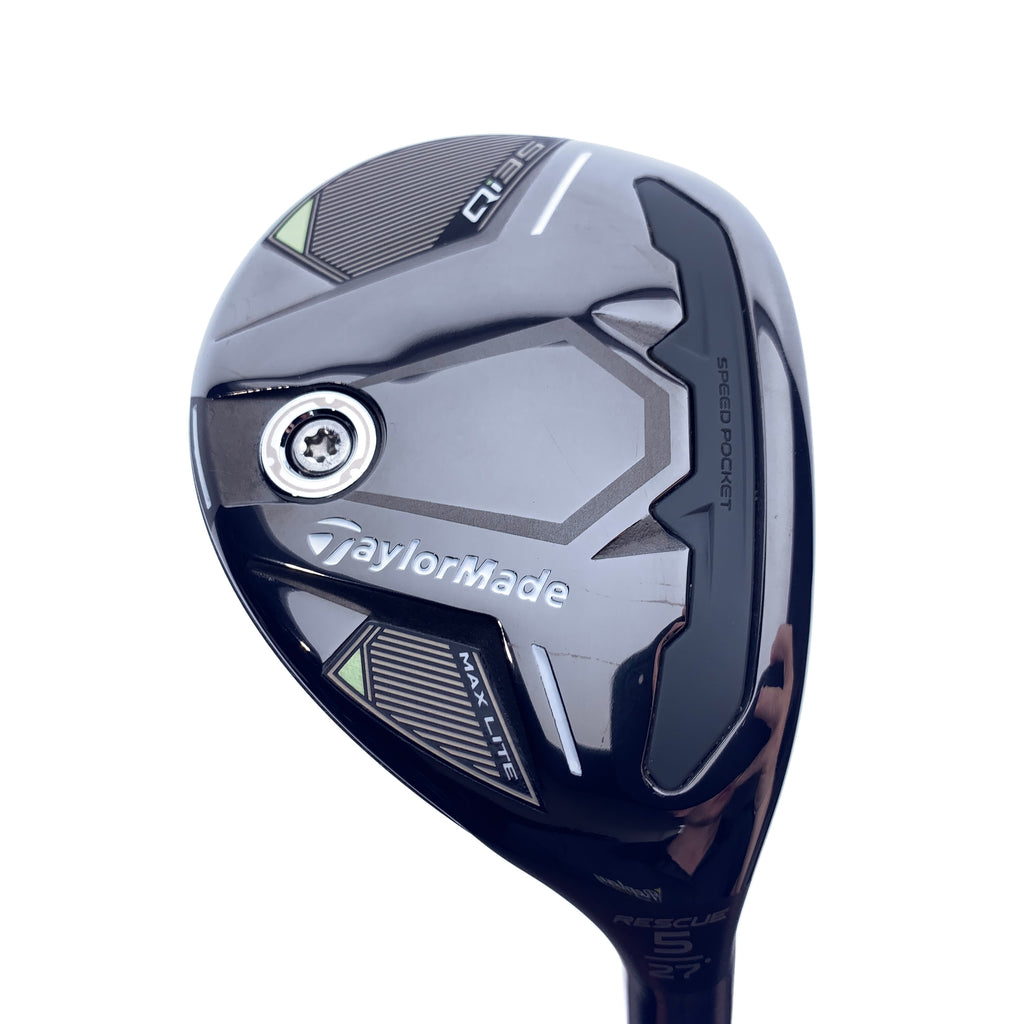 Used TaylorMade Qi35 Max Lite 5 Hybrid / 27 Degrees / Soft Regular Flex