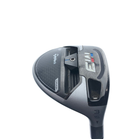 Used TaylorMade M3 3 Fairway Wood / 15.0 Degrees / X-Stiff Flex