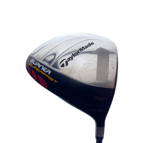 Used TaylorMade Burner Superfast Driver / 9.5 Degrees / Stiff Flex
