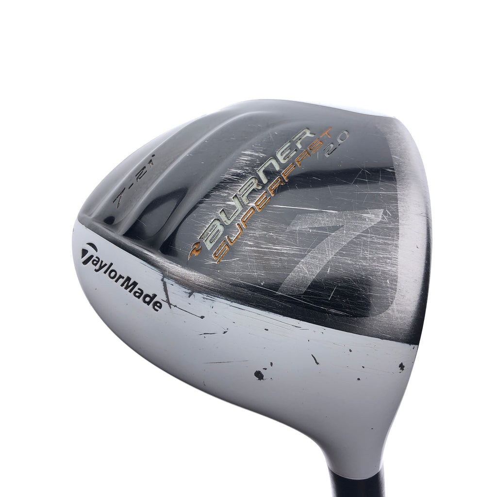 Used TaylorMade Burner Superfast 2.0 7 Fairway Wood / 21 Degrees / Regular Flex
