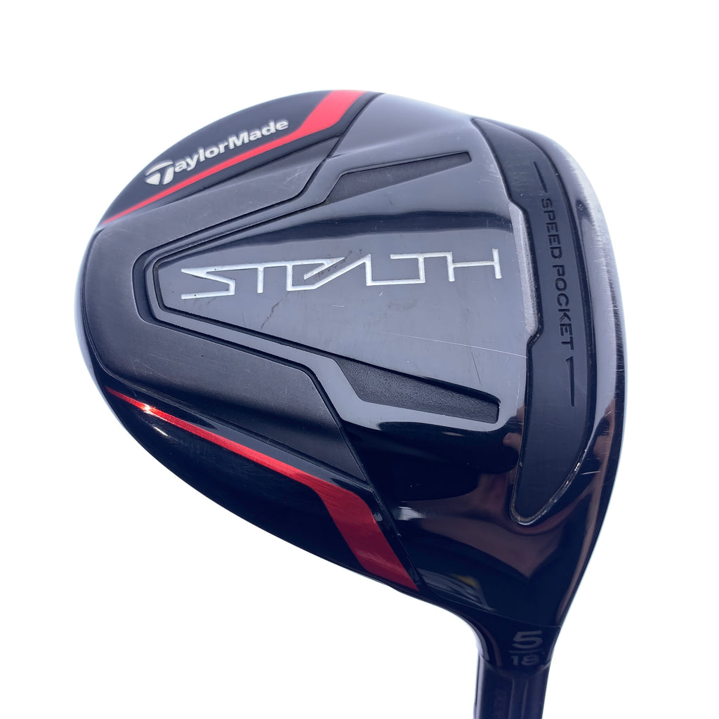 Used TaylorMade Stealth 5 Fairway Wood / 18 Degrees / Stiff Flex