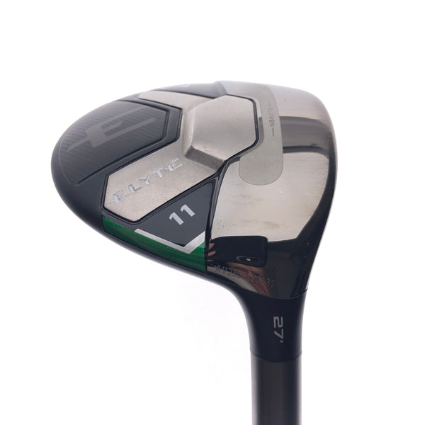Used Callaway Elyte 11 Fairway Wood / 27 Degrees / Soft Regular Flex