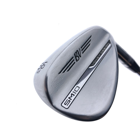 Used Titleist Vokey SM10 Tour Chrome Sand Wedge / 56.0 Degrees / Wedge Flex