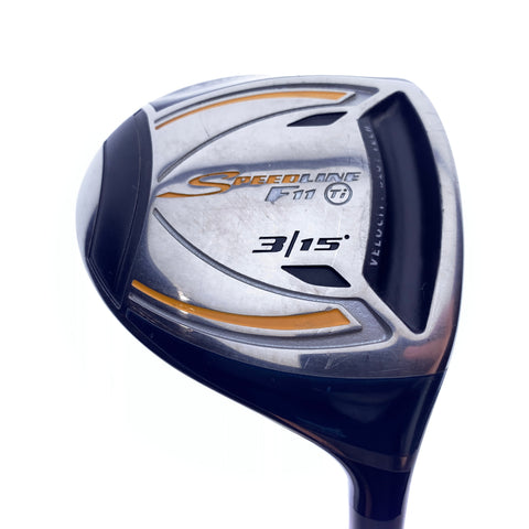 Used Adams Speedline F11 Titanium 3 Fairway Wood / 15.0 Degrees / Stiff Flex