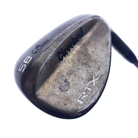 Used Cleveland RTX 4 Tour Raw Lob Wedge / 58.0 Degrees / Stiff Flex