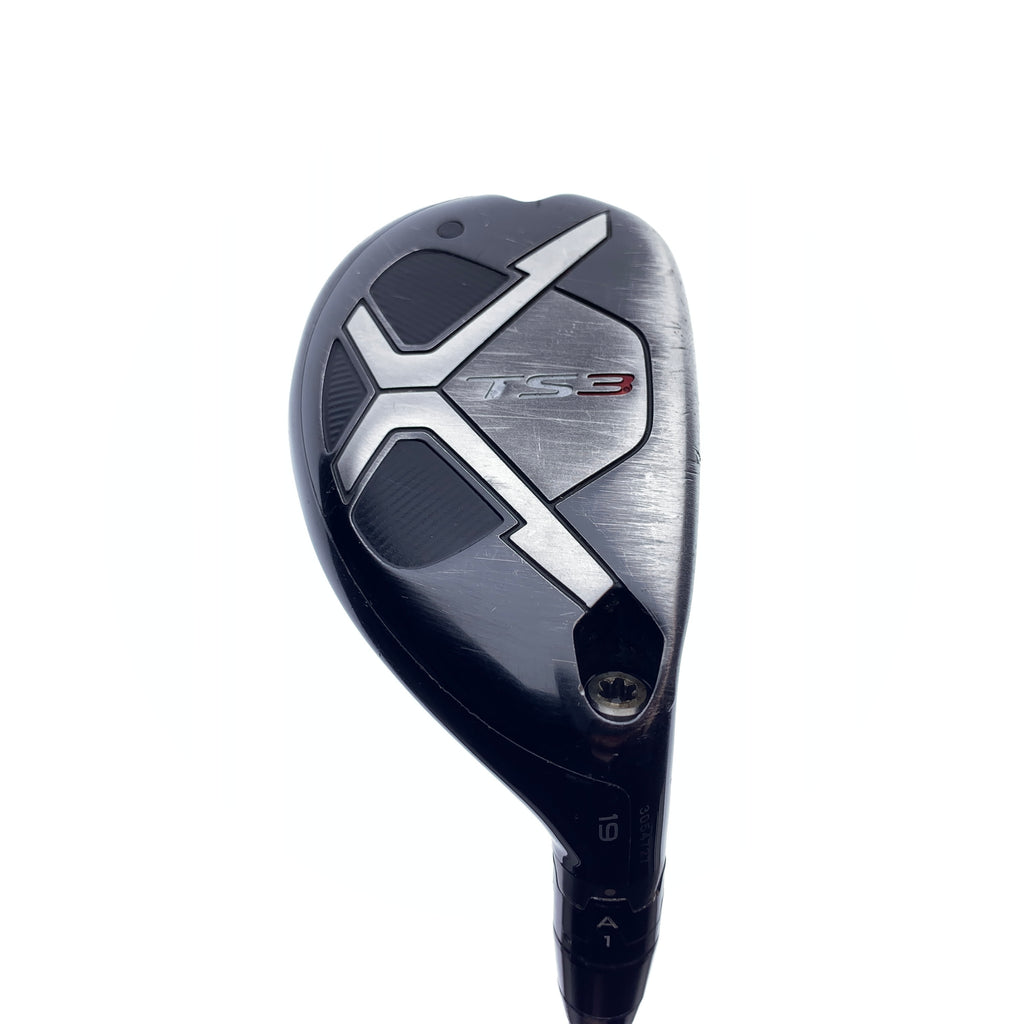 Used Titleist TS3 3 Hybrid / 19.0 Degrees / Stiff Flex