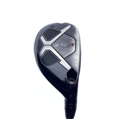 Used Titleist TS3 3 Hybrid / 19.0 Degrees / Stiff Flex