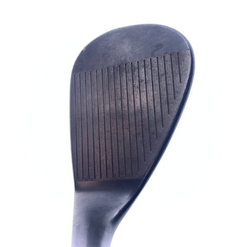 Used TaylorMade Milled Grind 3 Black Lob Wedge / 60.0 Degrees / Stiff Flex