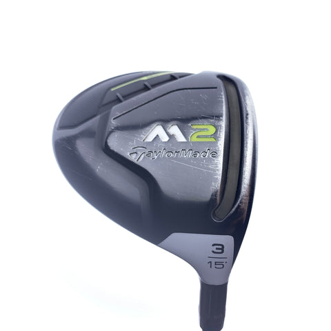 Used TaylorMade M2 2017 3 Fairway Wood / 15.0 Degrees / Regular Flex