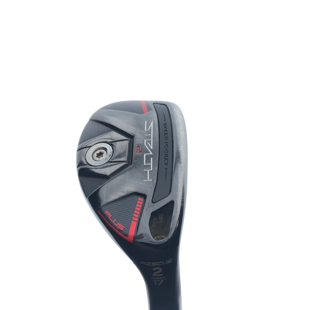 Used TaylorMade Stealth 2 Plus 2 Hybrid / 17.0 Degrees / Stiff Flex