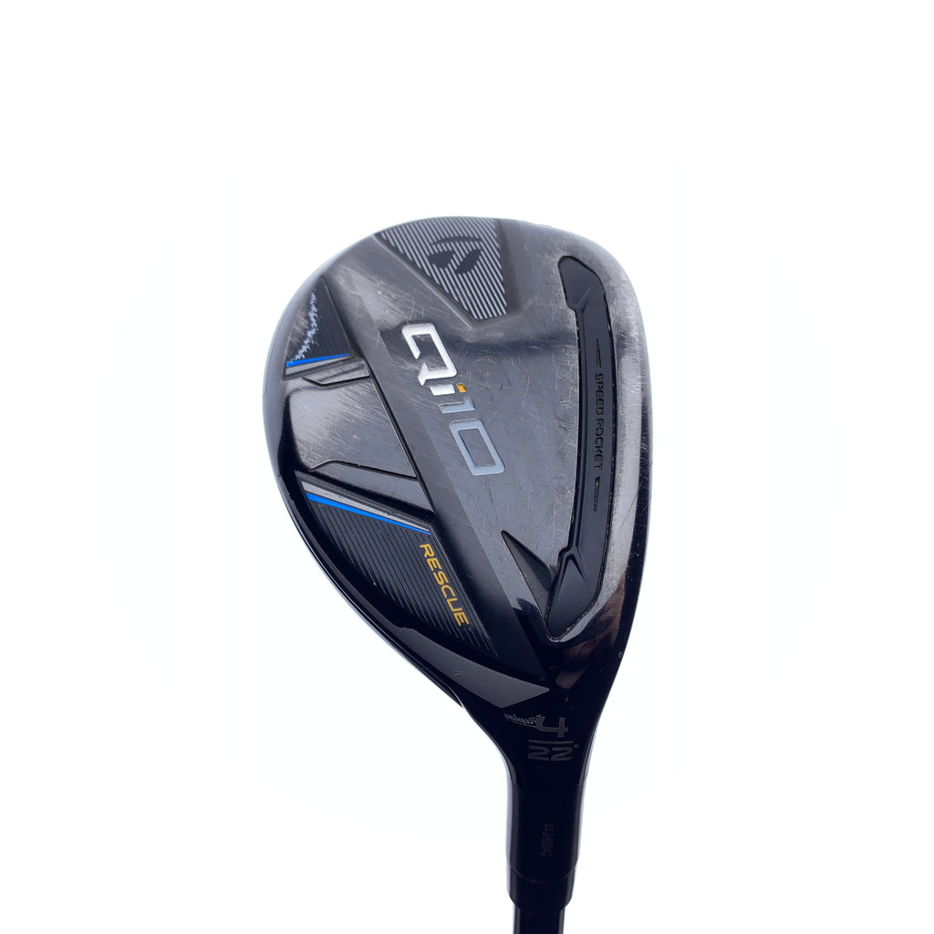 Used TaylorMade Qi10 4 Hybrid / 22.0 Degrees / Regular Flex