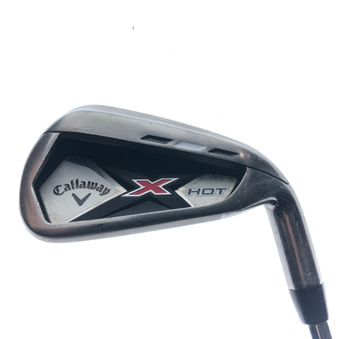 Used Callaway X Hot 2013 7 Iron / 30.0 Degrees / Regular Flex