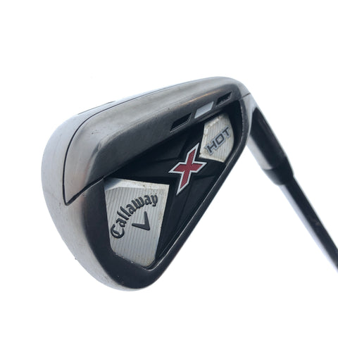 Used Callaway X Hot 2013 7 Iron / 30.0 Degrees / Regular Flex