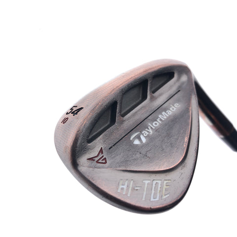 Used TaylorMade Hi-Toe RAW Sand Wedge / 54.0 Degrees / Wedge Flex