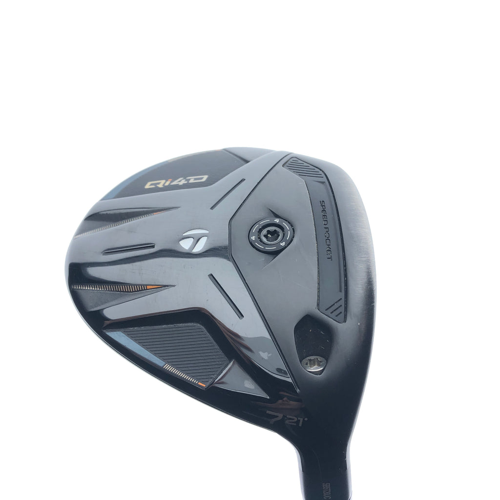 Used TaylorMade Qi4D 7 FW/21.0 Deg/TX Flex/Tensei 1K Series PRO Red 80 TX