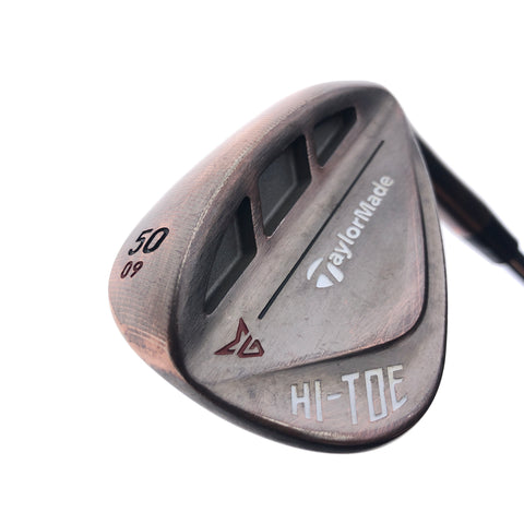 Used TaylorMade Hi-Toe RAW Gap Wedge / 50.0 Degrees / Wedge Flex
