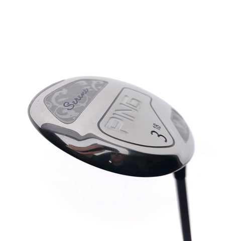 Used Ping Serene 3 Fairway Wood / 18 Degrees / Ladies Flex