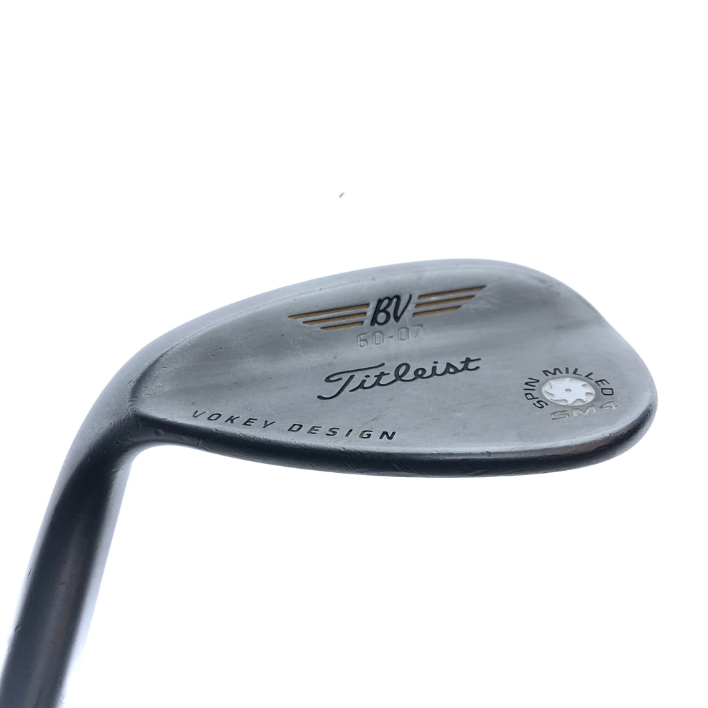 Used Titleist Vokey SM4 Chrome Lob Wedge/60.0 Degrees/Wedge Flex/Left-Handed