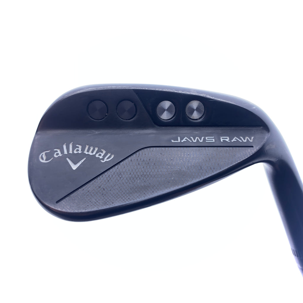 Used Callaway Jaws Raw Black 2020 Gap Wedge / 52.0 Degrees / X-Stiff Flex