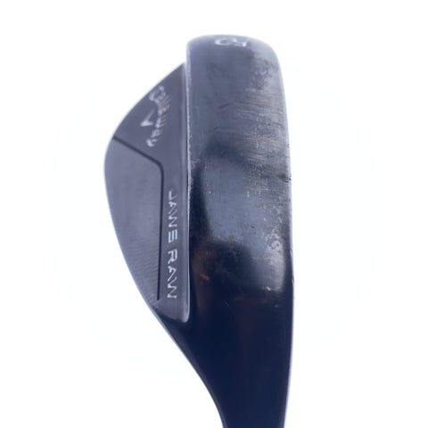 Used Callaway Jaws Raw Black 2020 Gap Wedge / 52.0 Degrees / X-Stiff Flex