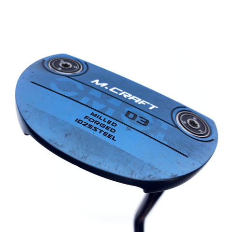 Used Mizuno M-Craft OMOI 03 Blue Putter / 34.5 Inches
