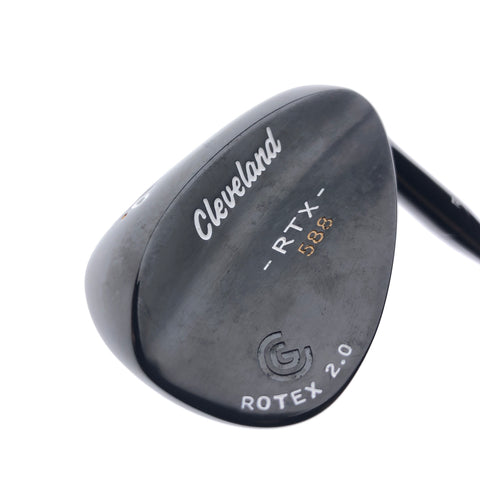Used Cleveland 588 RTX Black Pearl Sand Wedge / 56.0 Degrees / Wedge Flex