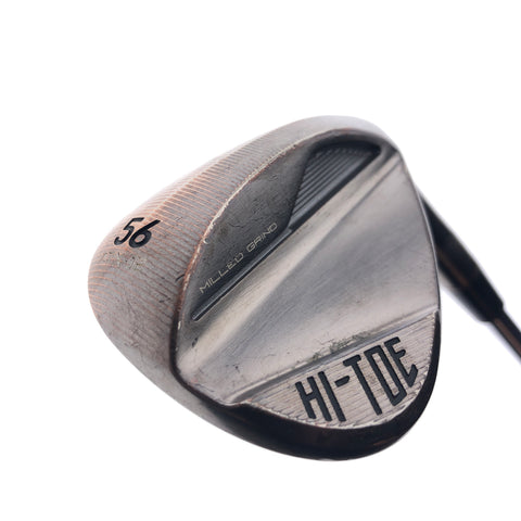 Used TaylorMade Milled Grind Hi-Toe 4 Copper Sand Wedge / 56.0 Degrees / X-Stif