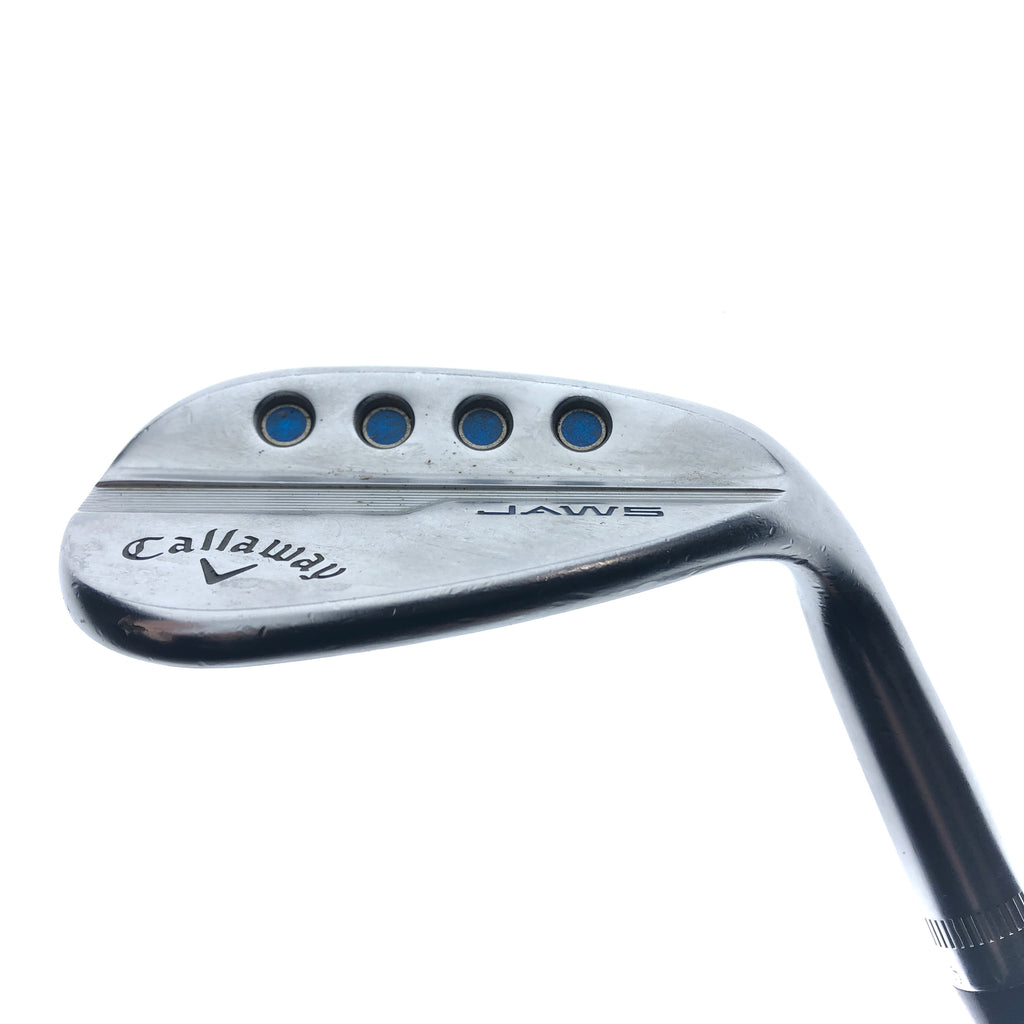Used Callaway Jaws MD5 Platinum Chrome Lob Wedge / 58.0 Degrees / Stiff Flex
