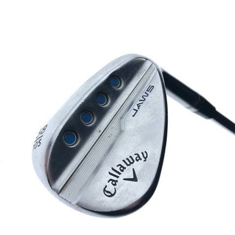 Used Callaway Jaws MD5 Platinum Chrome Lob Wedge / 58.0 Degrees / Stiff Flex