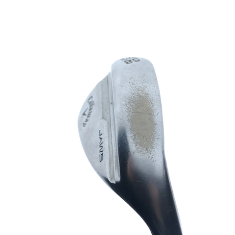 Used Callaway Jaws MD5 Platinum Chrome Lob Wedge / 58.0 Degrees / Stiff Flex