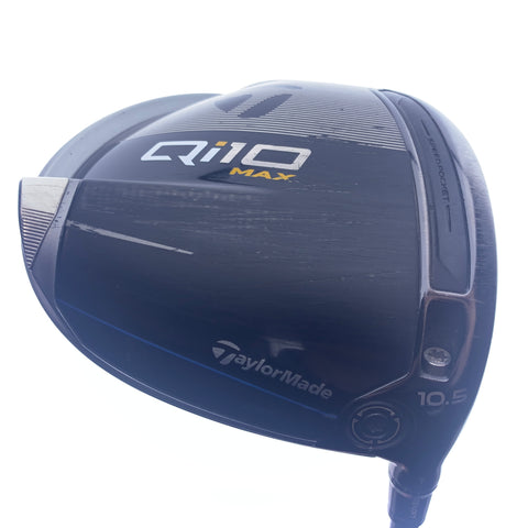 Used TaylorMade Qi10 Max Driver / 10.5 Degrees / Stiff Flex