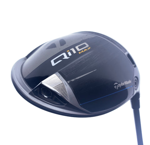 Used TaylorMade Qi10 Max Driver / 10.5 Degrees / Stiff Flex