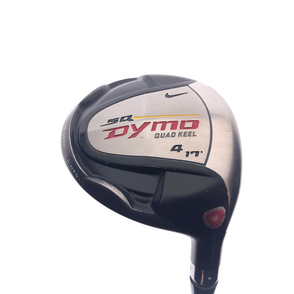 Used Nike Dymo Quad Keel 4 Fairway Wood / 17 Degrees / Stiff Flex