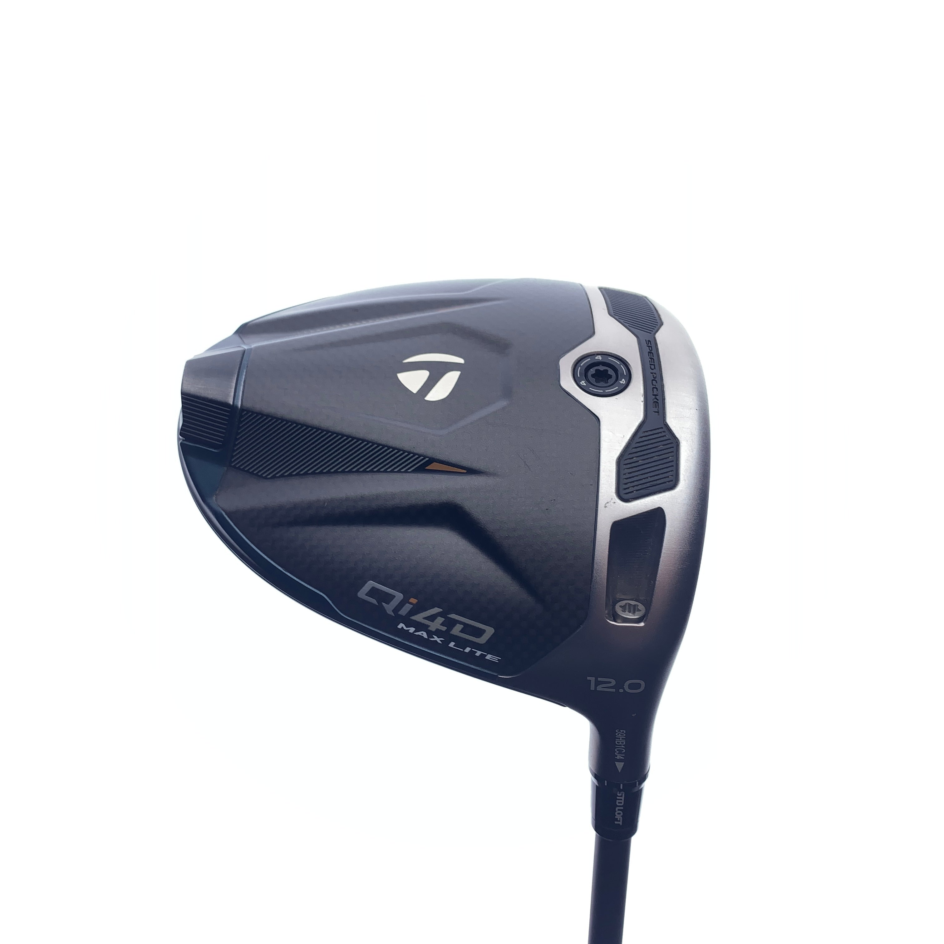 Used TaylorMade Qi4d Max Lite Driver / 12.0 Degrees / Senior Flex - Replay Golf 
