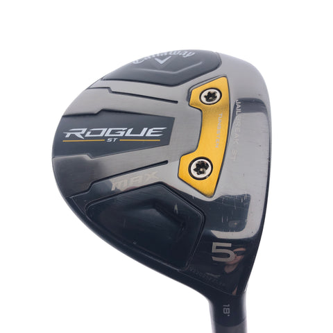 Used Callaway Rogue ST MAX 5 Fairway Wood / 18 Degrees / Stiff Flex