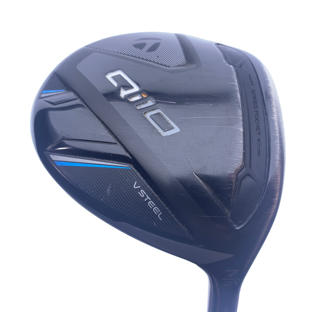 Used TaylorMade Qi10 7 Fairway Wood / 21.0 Degrees / Stiff Flex