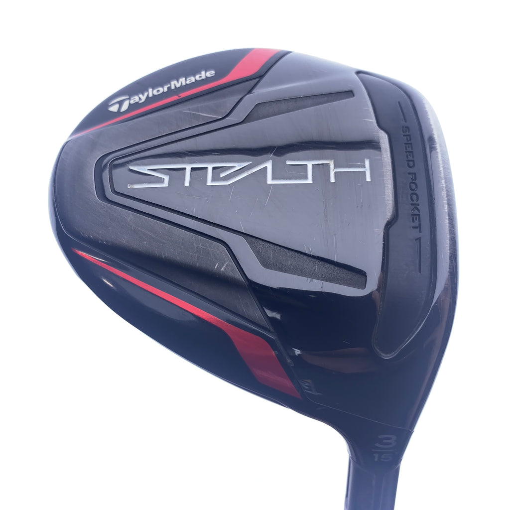 Used TaylorMade Stealth 3 Fairway Wood / 15.0 Degrees / X-Stiff Flex
