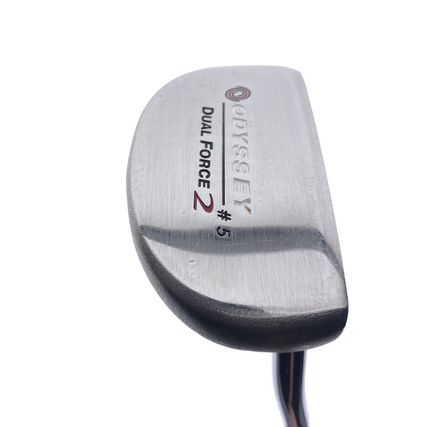 Used Odyssey Dual Force 2 #5 Putter / 31.50 Inches