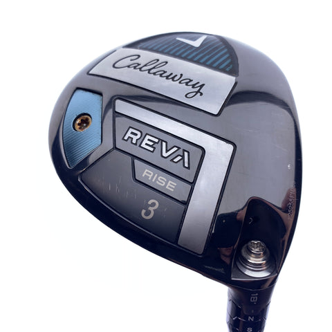 Used Callaway Reva Rise 3 Fairway Wood / 18.0 Degrees / Ladies Flex
