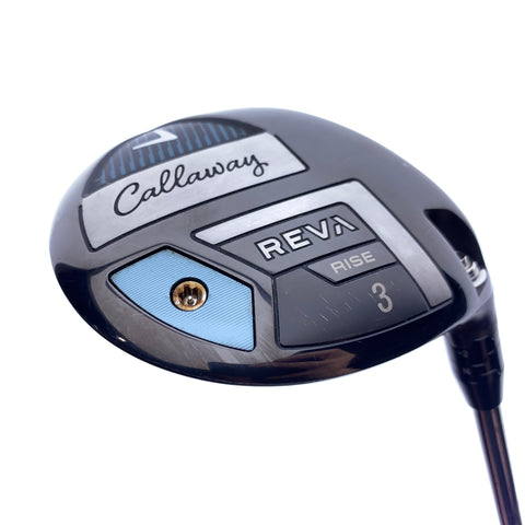 Used Callaway Reva Rise 3 Fairway Wood / 18.0 Degrees / Ladies Flex