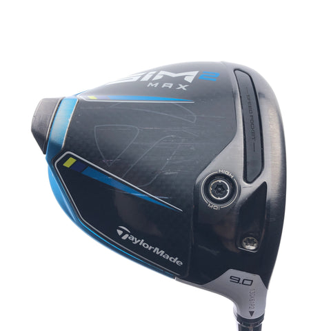 Used TaylorMade Sim2 Max Driver / 9.0 Degrees / Stiff Flex