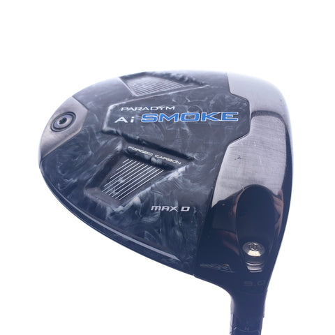 Used Callaway Paradym Ai Smoke MAX D Driver / 9.0 Degrees / Stiff Flex