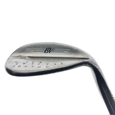 Used Titleist Vokey SM8 Brushed Steel Lob Wedge / 60.0 Degrees / Wedge Flex