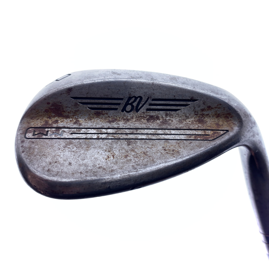Used Titleist SM9 Raw Wedge Works Lob Wedge / 60.0 Degrees / Stiff Flex